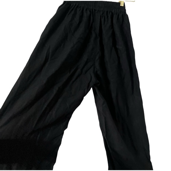 TRADLANDS Paloma Linen Black Pull On Casual Wide Leg Pants Trousers - Picture 5 of 9